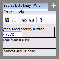 UltraTax CS Source Data Entry